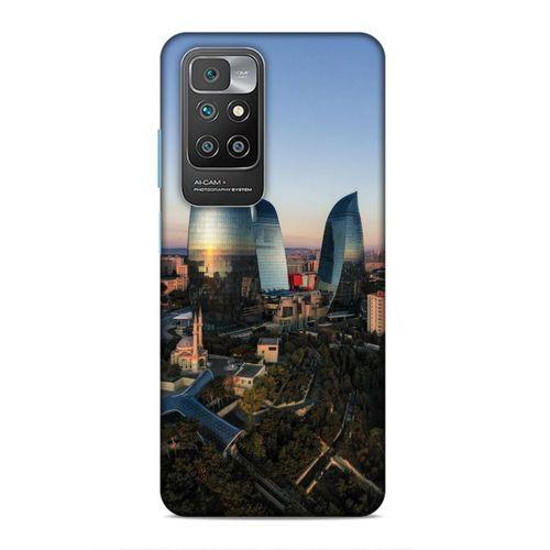 Xiaomi Redmi 10 Uyumlu Kılıf Azarbaijan (32) Soft Silikon Kılıf Azerbaycan Kuleleri