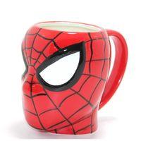 3d Spiderman Tasarımı Porselen Kupa Bardak Alk4568