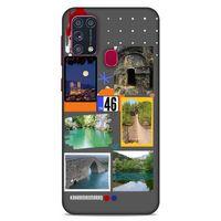 Lopard Samsung Galaxy M31 Uyumlu Kılıf Şehirli ※ (46) Kahramanmaraş Core Armor Kılıf