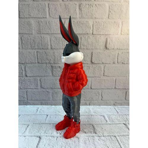 Bugs Bunny Büyük Boy Figür 10×34 Cm Salon Dekoru