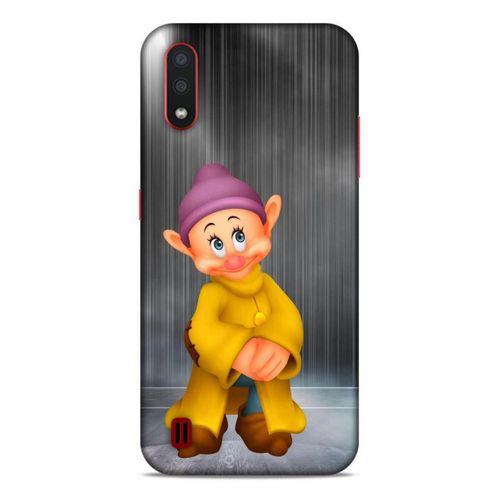 Lopard Samsung Galaxy A01 Uyumlu Kılıf GameX (25) Antişok Kapak Yedi Cüceler