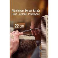 Zhltools 22 cm Alüminyum Saç Kesim Tarağı – Berber Tarağı -Hafif, Dayanıklı, Profesyonel