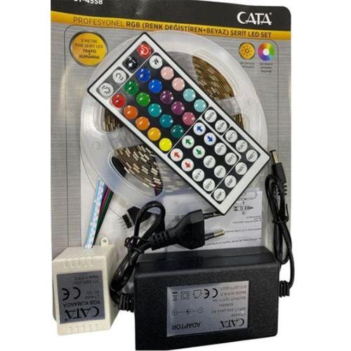 Cata Ct-4558 Rgb Şerit Led Seti Kumandalı