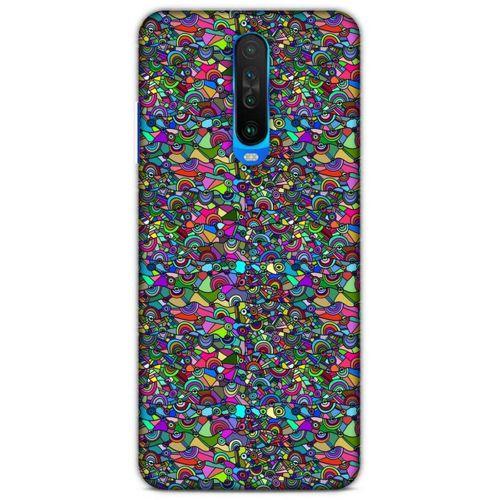 Lopard Xiaomi Redmi K30 Uyumlu Kılıf Soyut Sanat (31) Baskılı TPU Kılıf