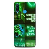 Huawei P30 Lite Uyumlu Kılıf Yeşil Delisi (34) Slim Armor Kılıf Pastel yeşil