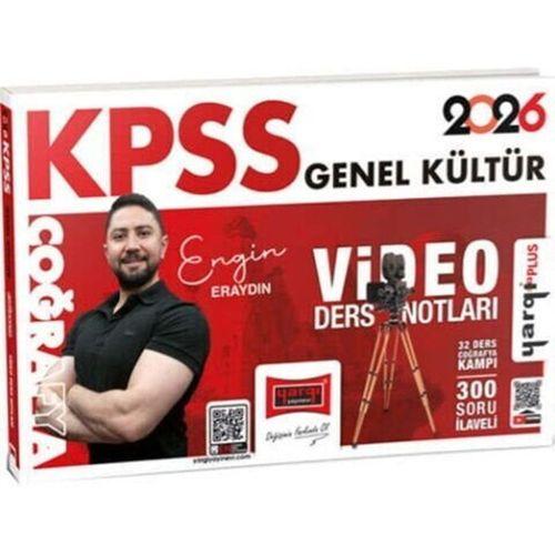 2026 KPSS Genel Kültür Coğrafya Video Ders Notları Yargı Yayınları