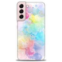 Samsung Galaxy S22 Plus Kılıf HD Baskılı Kılıf - Renk Paleti + Tam Ekran Koruyucu