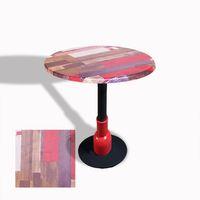 Dockers Melody Yuvarlak Masa (ESB) Çap 70cm - (Werzalit, Wermodin ve Allzalit Tabla) - Redwood