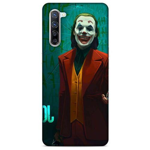 Oppo Reno 3 Pro 5g Uyumlu Kılıf Joker (17) Tasarım Kılıf Yeşil Kırmızı