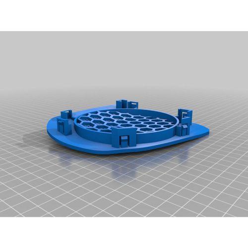 Twingo 1 Dashboard Hoparlör Izgarası 3D Baskı (Bu ürün Sadece Plastik parçadır - Almadan Önce Soru Sorabilirsiniz)
