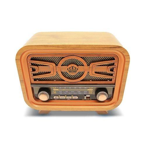 Crownwell Retro Bluetooth Radyo Ve Hoparlör Md-1301bt