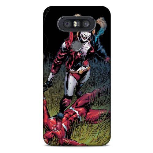 LG K41S - K51S Uyumlu Kılıf Harley Quinn (40) Fit Silikon Kılıf Leylak