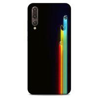 Retro (29) Desen Arka Koruma Kılıfı Renkli Huawei P20 Pro Kılıf