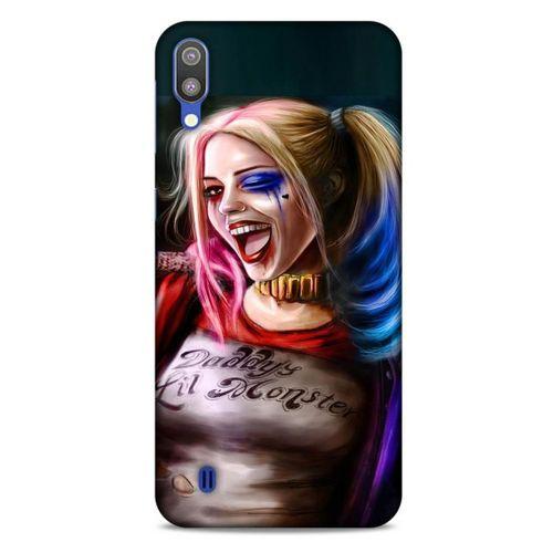 Samsung Galaxy M10 Uyumlu Kılıf Harley Quinn (8) Baskılı Kılıf Siyah