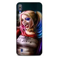 Samsung Galaxy M10 Uyumlu Kılıf Harley Quinn (8) Baskılı Kılıf Siyah