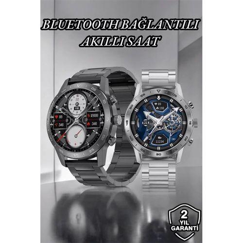 Suya Dayanıklı Dokunmatik Akıllı Saat Bluetooth 5.0, Sesli Asistan Ve Sağlık Takibi