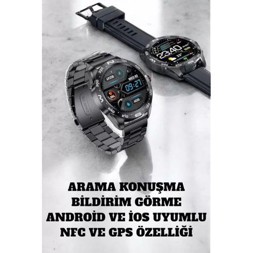 Akıllı Saat Arama Cevaplayan Titreşim Özelliğiyle Bildirim Görebilen