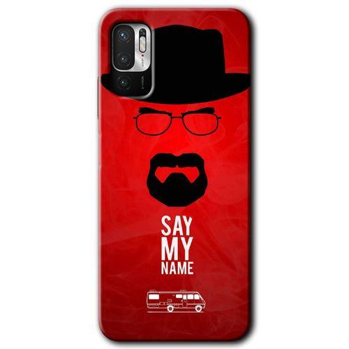 Xiaomi Redmi Note 10 5G HD Baskılı Kılıf + 9D Tam Ekran Koruyucu - Say My Name