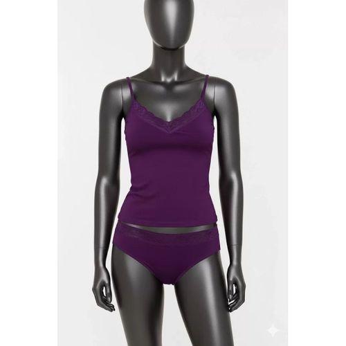 2044 Dantelli İp Askılı Bikini Tk