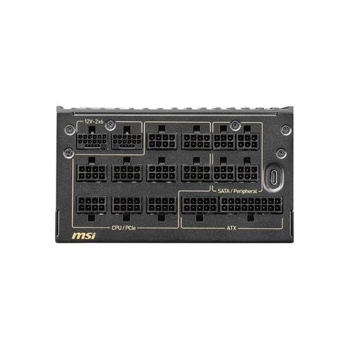 MSI MEG AI1600T PCIE5 1600W80+ TITANIUM FULMODULAR