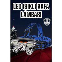 Ultra Güçlü Led Işık Şarjlı Kafa Lambası Balıkçı Lambası Kafa Feneri