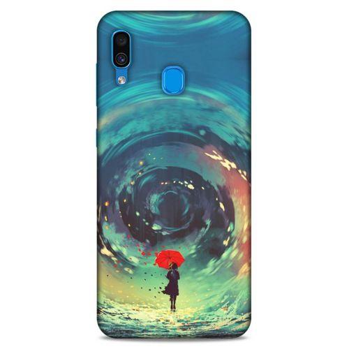 Lopard Samsung Galaxy A30 Uyumlu Kılıf Manipülasyon ☻ (32) Soft Silikon Kılıf Desenli