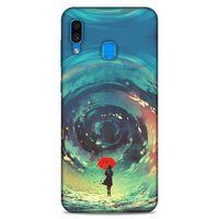 Lopard Samsung Galaxy A30 Uyumlu Kılıf Manipülasyon ☻ (32) Soft Silikon Kılıf Desenli
