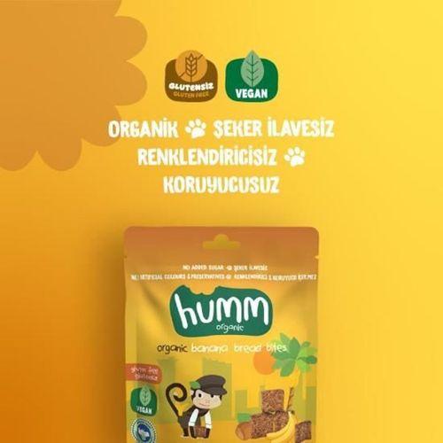 Humm Humm Organik Glutensiz Vegan Muzlu Kek 30 Gr