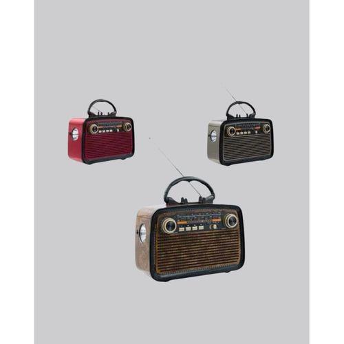 Ahşap Dokulu Bluetooth Müzik Kutusu – Vintage Led Tasarımıyla Modern Ses Deneyimi