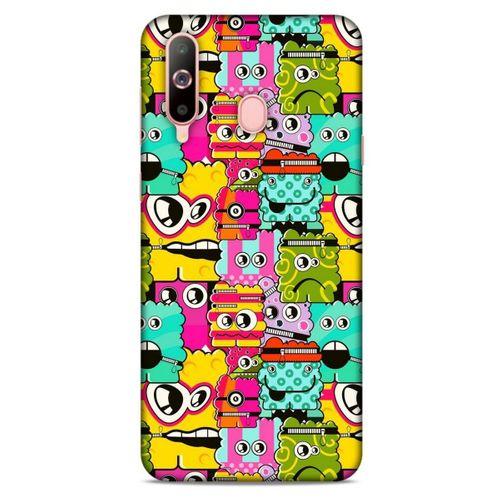 Graffitix (39) Desenli Silikon Kapak Samsung Galaxy A60 Kılıf