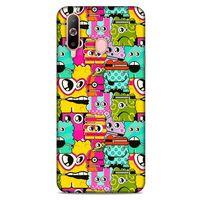 Graffitix (39) Desenli Silikon Kapak Samsung Galaxy A60 Kılıf