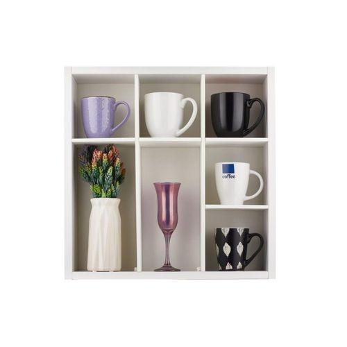 Düzenleyici Beyaz Kupa Rafı Fincan Rafı Kaliteli Şık Tasarım