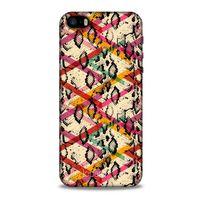 Apple Iphone 5S Kılıf Pastel Renkler (14) Lansman Kılıf Kırmızı Krem