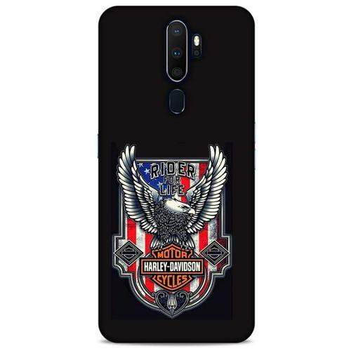 Oppo A5 2020 Uyumlu Kılıf Motorsiklet (7) Telefon Kılıfı Harley Davidson