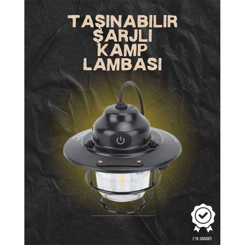 Kamp Ve Bahçe İçin Retro Led Fener – Sıcak Işık, Uzun Ömürlü Batarya
