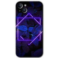 Potkal Hediye Fabrikası iPhone 14 Plus Kılıf HD Desen Baskılı Arka Kapak - Mekanik Yaprak 5