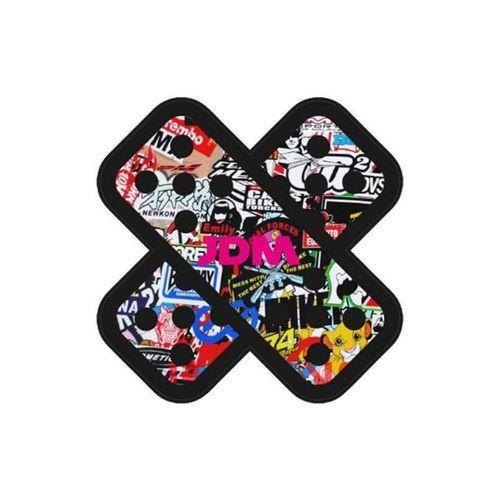 SEVGENT 75 X 75 Mm Sticker 10Lu