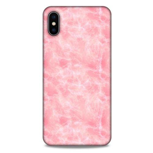 Mermer Desenli (4) Tema Koruma Kılıfı Pembe Apple iPhone XS Max Kılıf