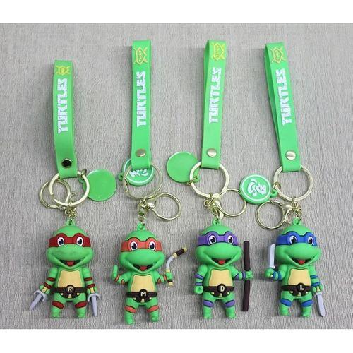 Ninja Kaplumbağalar Silikon Anahtarlık