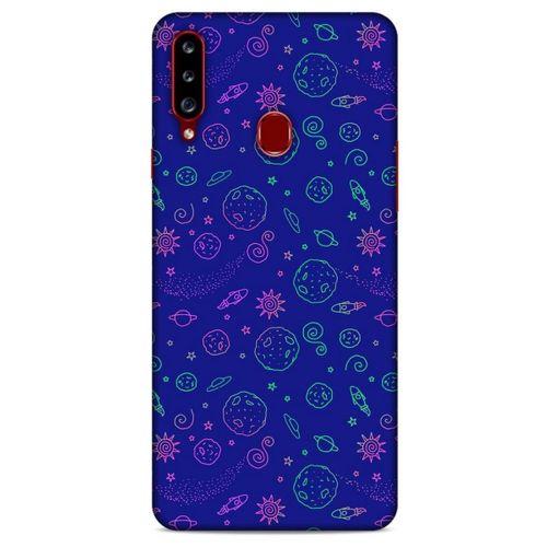 Samsung Galaxy A20s Kılıf Spacex (36) Glitter Kılıf