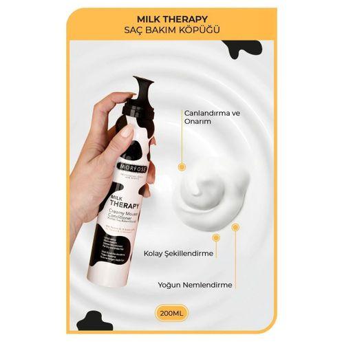 Milk Therapy Kremsi Saç Bakım Köpük 200 ML - Besleyici Koruyucu - mrfs