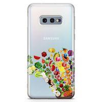 Samsung Galaxy S10e Kılıf Vitamin Tablosu Arka Kapak Koruma Desenli Full Koruyucu