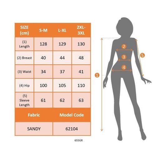 Kadın Uzun Kollu Balıkçı Yaka Kemersiz Pileli Uzun Sandy Elbise