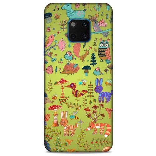 Animax Flora Jungle Huawei Mate 20 Pro Kılıf Desenli Silikon
