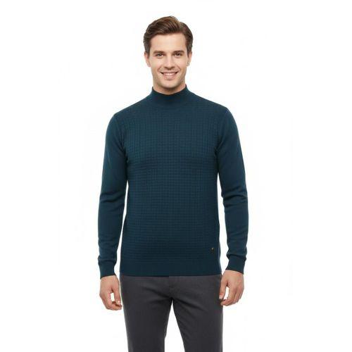 Erkek Yarım Balıkçı Kazak Çelik Örgü Regular Kalıp 5204B BGL-ST04855