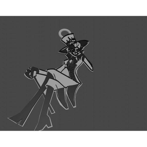 Hazbin Hotel Keychain’den Lucifer - 6895148