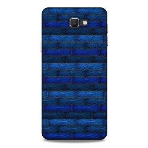Samsung Galaxy J7 Prime Kılıf Patchwork (43) Thin Fit Kılıf Mavi Tonları