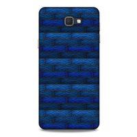 Samsung Galaxy J7 Prime Kılıf Patchwork (43) Thin Fit Kılıf Mavi Tonları