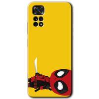 Xiaomi Redmi Note 11s 5G Global HD Baskılı Kılıf + 9D Tam Ekran Koruyucu - DeadPool 6