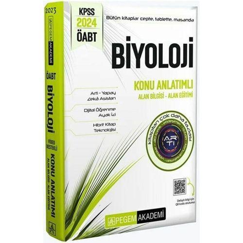 2024 ÖABT Biyoloji Öğretmenliği Konu Anlatımlı Pegem Yayınları